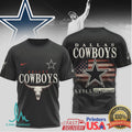 Dallas Cowboys Western Cow Skull T Shirt Vintage Still The Problem Edition - Limotees LLC