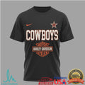 Dallas Cowboys x Harley Davidson Ride The Legend Black T Shirt - Limotees LLC