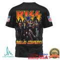 Dallas Cowboys x KISS Rock Band Vintage Graphic NFL T Shirt - Limotees LLC