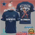 Dallas Cowboys x Van Halen Eddie Van Halen Rock Graphic T Shirt - Limotees LLC