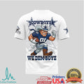 Dallas Texas Cowboys We Dem Boyz Football Team Graphic White Tee - Limotees LLC