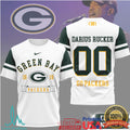 Darius Rucker Green Bay Packers Custom Name Number Graphic T Shirt - Limotees LLC