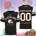 Darius Rucker x Cleveland Browns Personalized Number Graphic T Shirt - Limotees LLC