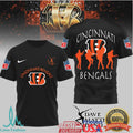 Dave Matthews Band x Cincinnati Bengals Fan T Shirt - Limotees LLC