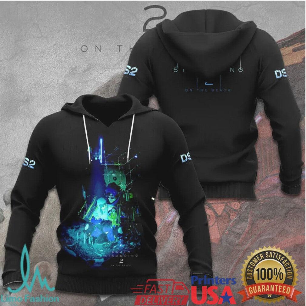 Death Stranding 2 On The Beach Fragile Sam Bridges DS2 Game Logo Men T Shirt - Limotees LLC