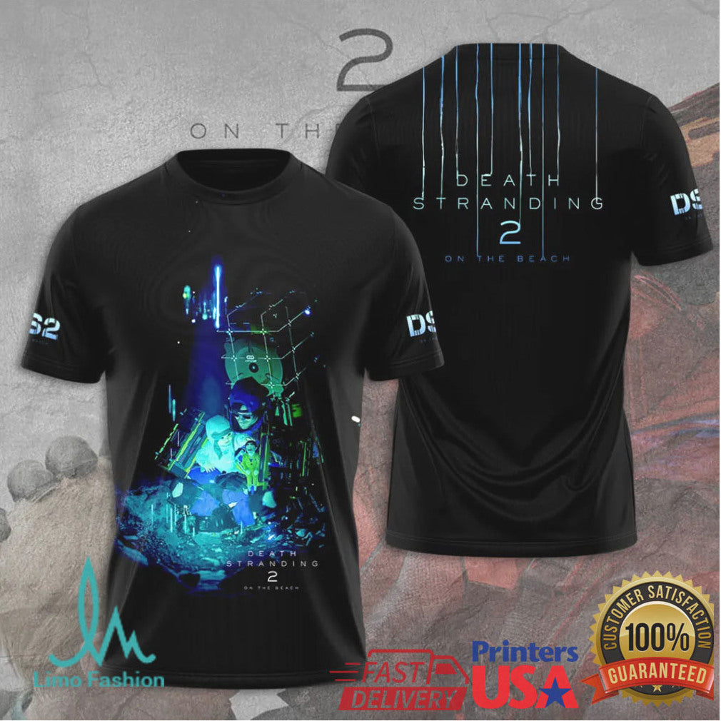 Death Stranding 2 On The Beach Hideo Kojima Video Game Art Retro Men T Shirt - Limotees LLC