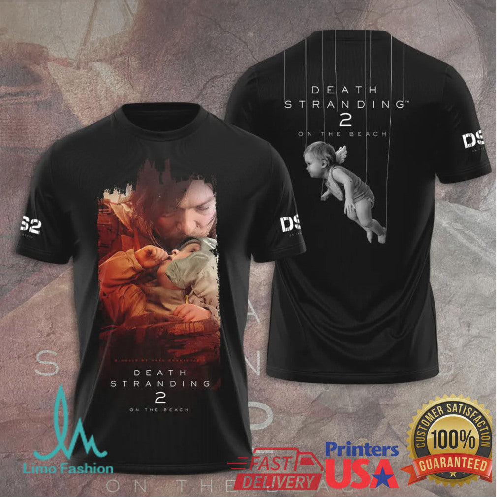 Death Stranding 2 On The Beach Sam Porter Bridges Norman Reedus Game Fans T Shirt - Limotees LLC