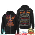 Def Leppard Las Vegas Residency Setlist Animal White Lightning Concert Apparel - Limotees LLC