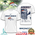 Denver Broncos Arborist Tree Service Orange & Blue Logger Fan Tee - Limotees LLC