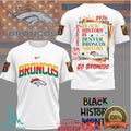 Denver Broncos Black History Month 100th Anniversary NFL T Shirt - Limotees LLC