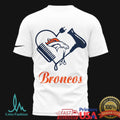Denver Broncos Hairstylist T Shirt NFL Barber & Salon Gift T Shirt
