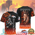 Denver Broncos Hakuna Matata The King United In Orange 3D T Shirt - Limotees LLC