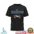 Denver Broncos Hasta La Muerte Sugar Skull Day of the Dead T Shirt - Limotees LLC