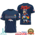 Denver Broncos Jimmy Buffett Parrot Head Tribute T Shirt - Limotees LLC