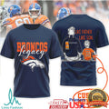 Denver Broncos Legacy Custom Number T Shirt Like Father Like Son - Limotees LLC