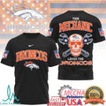 Denver Broncos Mechanic Skull Wrench T Shirt - Limotees LLC