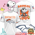 Denver Broncos Snoopy “Broncos Cool” NFL Graphic T Shirt - Limotees LLC