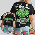 Denver Broncos St. Patrick'S Day Shamrock Lips Fan Tshirt - Limotees LLC