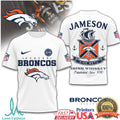Denver Broncos x Jameson Irish Whiskey Sine Metu Graphic T Shirt - Limotees LLC