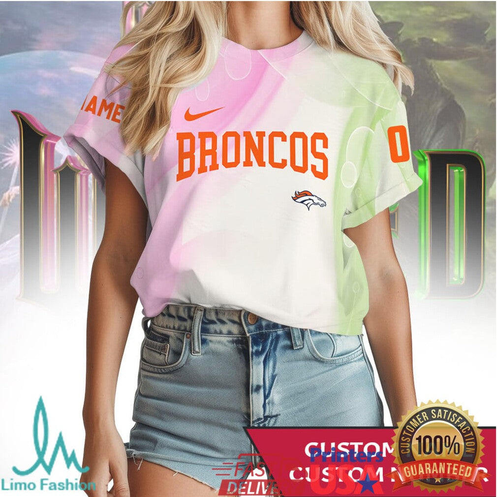 Denver Broncos x Wicked Musical Mashup Custom Name Fan Apparel - Limotees LLC