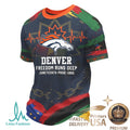 Denver Football Juneteenth Freedom Day Bleed Orange T Shirt - Limotees LLC