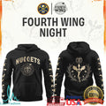 Denver Nuggets Fourth Wing Night Dragon Graphic Basketball T Shirt - Limotees LLC