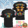 Detroit Football Cinco De Mayo T Shirt Let's Taco 'Bout Football Go Lions T Shirt - Limotees LLC