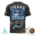 Detroit Lions Drake Iceman Hip Hop Music T Shirt T Shirt