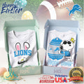 Detroit Lions Happy Easter Snoopy & Woodstock Easter Egg T Shirt - Limotees LLC