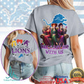 Detroit Lions Hocus Pocus Sanderson Sisters You Can't Sit With Us Halloween T Shirt