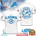 Detroit Lions Mechanic Build Repair Nfl Tshirt - Limotees LLC