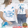 Detroit Lions Mom Life Like Mother Like Son Custom NFL T Shirt - Limotees LLC