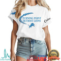 Detroit Lions One Pride NFL Turning Point Custom Football Tee - Limotees LLC