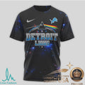 Detroit Lions Pink Floyd Dark Side Of The Moon Fan Apparel T Shirt - Limotees LLC