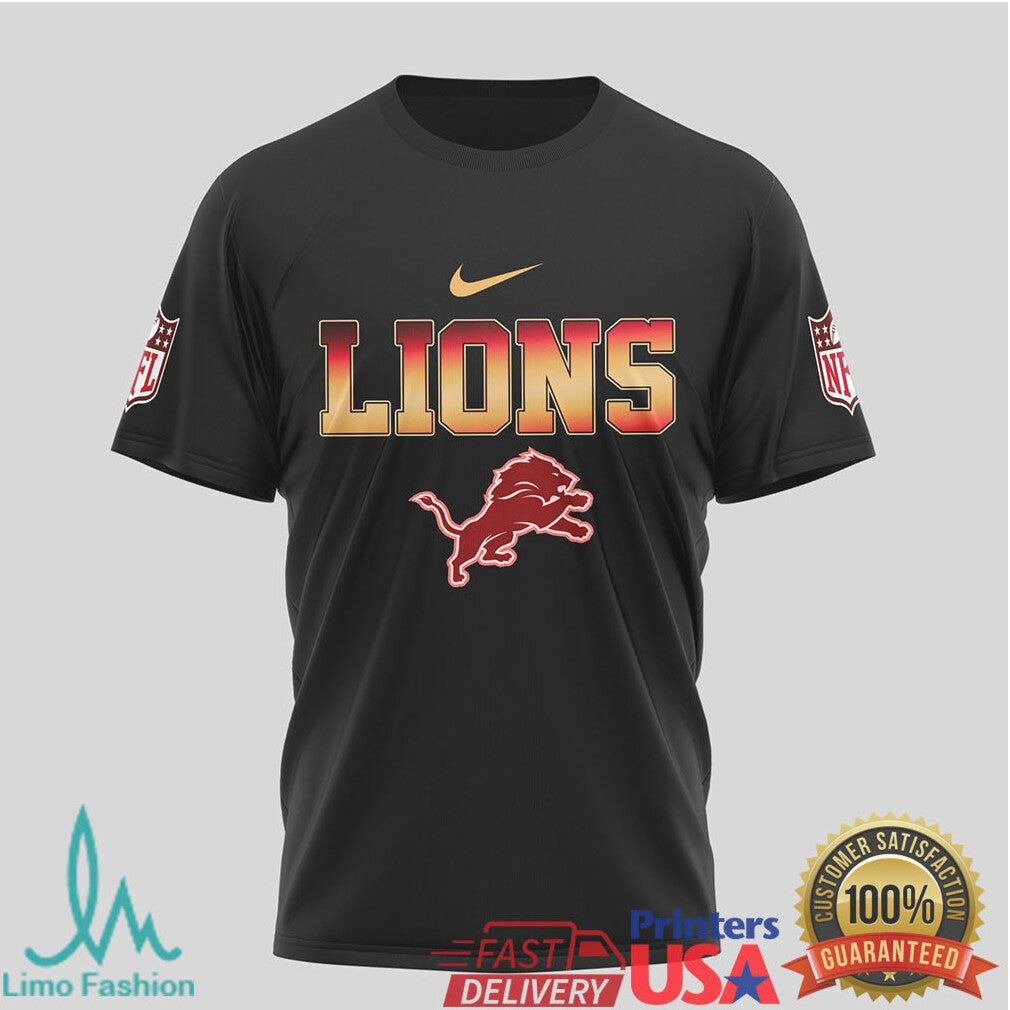 Detroit Lions Slayer Rock Band Nfl Graphic Tee - Limotees LLC