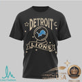 Detroit Lions Tarot Card Design Retro Style Sports T Shirt - Limotees LLC