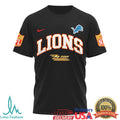 Detroit LionsOfficial NFL ZZ Top Fan 3D Shirt - Limotees LLC