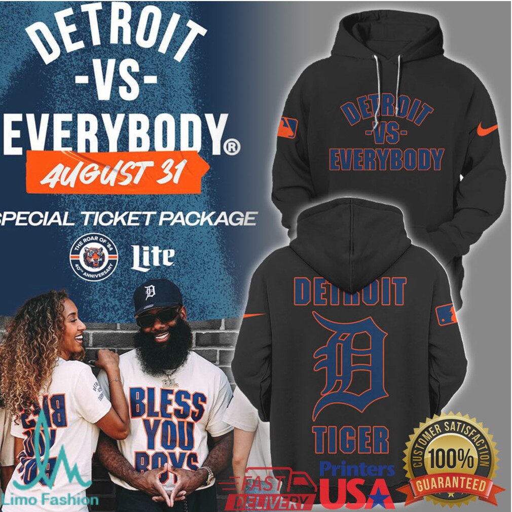 Detroit Vs Everybody August 31 Special Ticket Package T Shirt - Limotees LLC