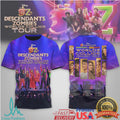 Disney Descendants x Zombies Worlds Collide Tour 2026 Concert T Shirt - Limotees LLC