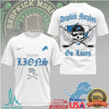Dropkick Murphys x Detroit Lions Celtic Punk Style NFL Fan T Shirt - Limotees LLC