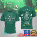 Duke Blue Devils St. Patrick's Day Celtic Cross Heritage T Shirt - Limotees LLC