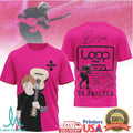 Ed Sheeran Mathematics Loop Tour 2025 Latin America Dates T Shirt - Limotees LLC