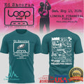Ed Sheeran x Philadelphia Eagles Collaboration Loop Tour Hoodie - Limotees LLC