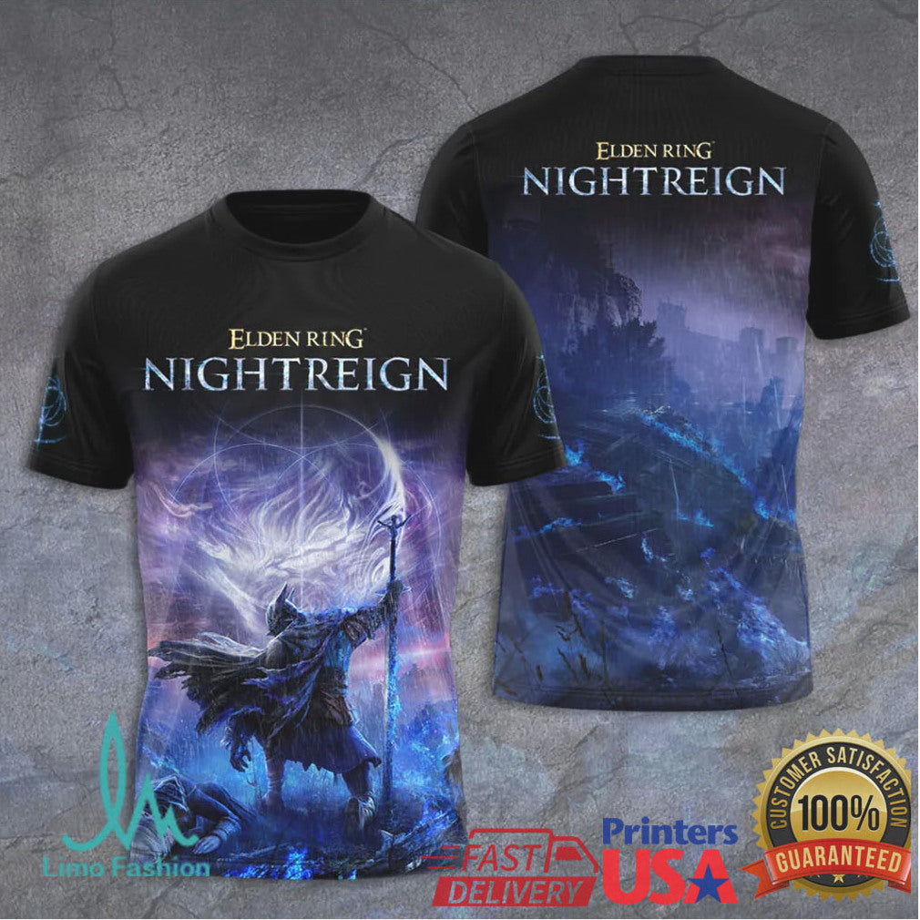 Elden Ring Nightreign Ranni The Witch Lunar Princess Fantasy Action RPG Game Fans T Shirt - Limotees LLC