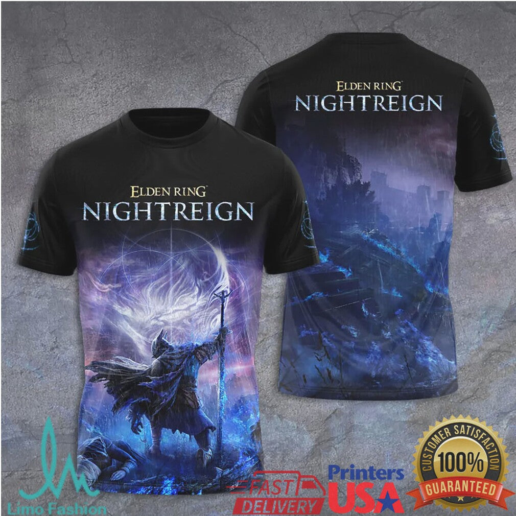 Elden Ring Nightreign Ranni The Witch Lunar Princess Fantasy Action RPG Game Fans T Shirt - Limotees LLC