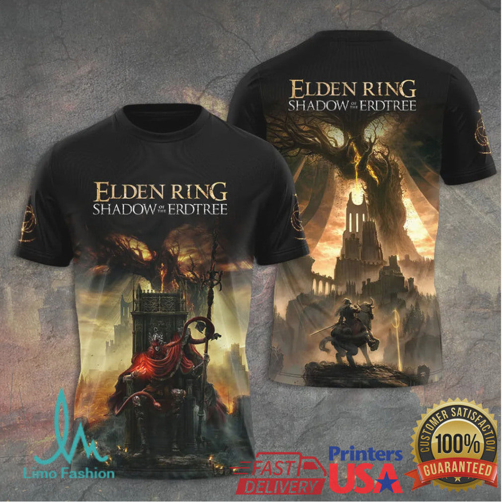 Elden Ring Shadow Of The Erdtree Messmer The Impaler DLC Fantasy Game Fans T Shirt - Limotees LLC