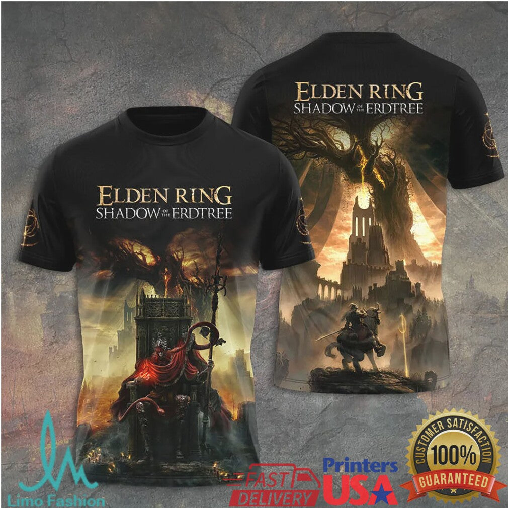 Elden Ring Shadow Of The Erdtree Messmer The Impaler DLC Fantasy Game Fans T Shirt - Limotees LLC