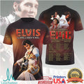 Elvis Presley Epic In Concert World Tour All Over Print T Shirt - Limotees LLC