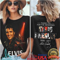 Elvis Presley Thank You For The Memories Tribute 3D Graphic Apparel T Shirt - Limotees LLC