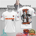Eminem x Chicago Bears Rap Icon 3D All Over Print Shirt - Limotees LLC